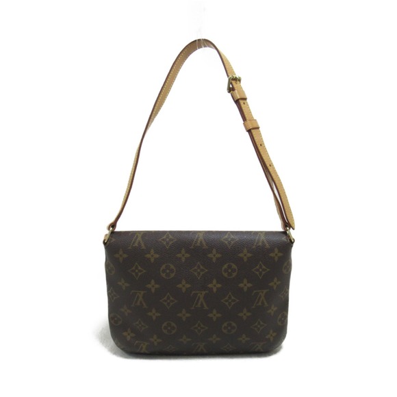 Louis Vuitton Musette Short Monogram Brown Tango Shoulder Bag - Picture 1 of 10